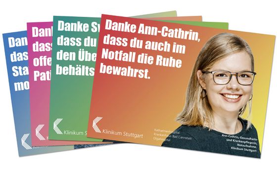 Postkarten zur Kampagne